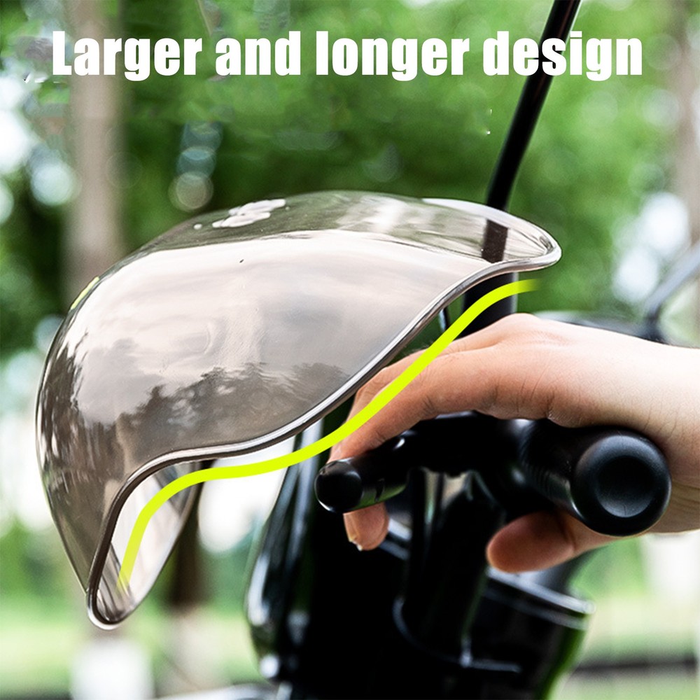 Motorcycle Hand Guard Cold Wind Deflector Windshield Shield Protector Universal