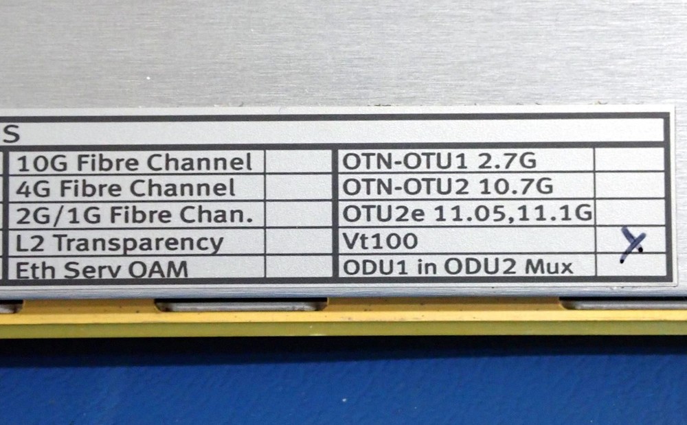 JDSU MSAM C0400 4G MultiServices Application Module