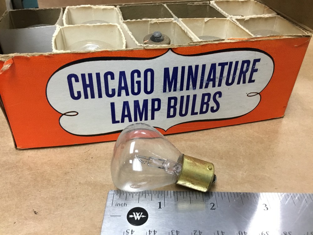 10  PC  CHICAGO MINI  CMB 60 LAMP BULB