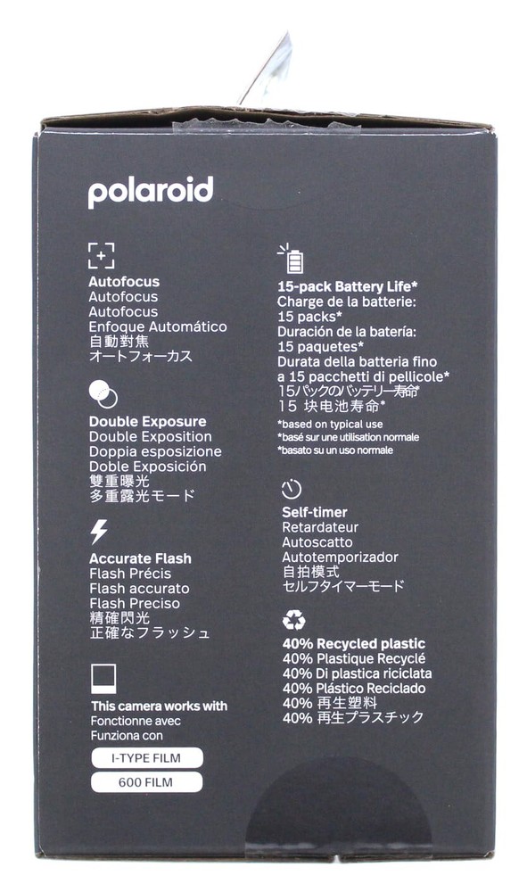 Polaroid Now Instant Camera Gen 2 (Black)
