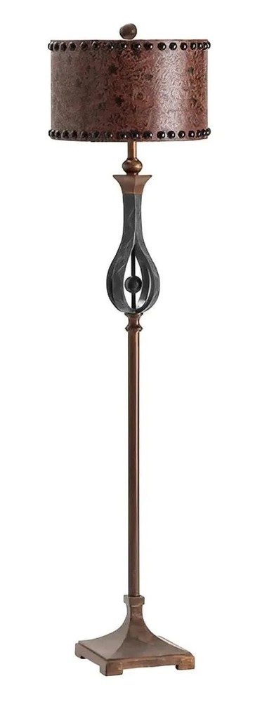 Kennebec Bay Floor Lamp, Brown, Rustic