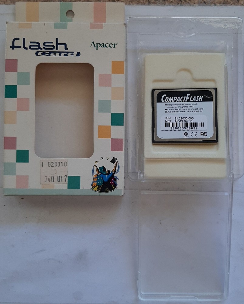APACER 96MB COMPACT FLASH CARD ... PRICE SLASHED TODAY !