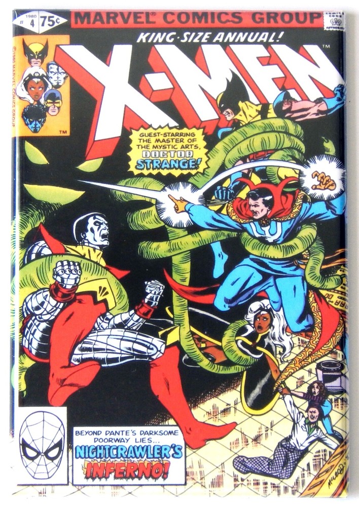 Uncanny X-Men annual #4 FRIDGE MAGNET comic book