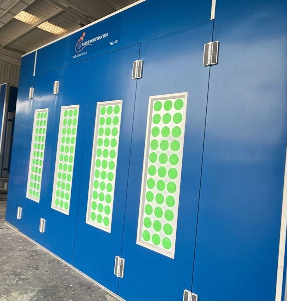 Cross Draft Paint Booth