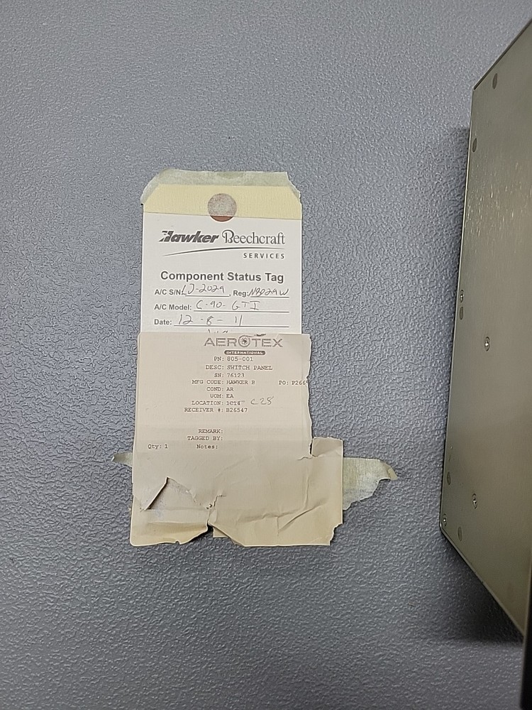 805-001 Switch Panel