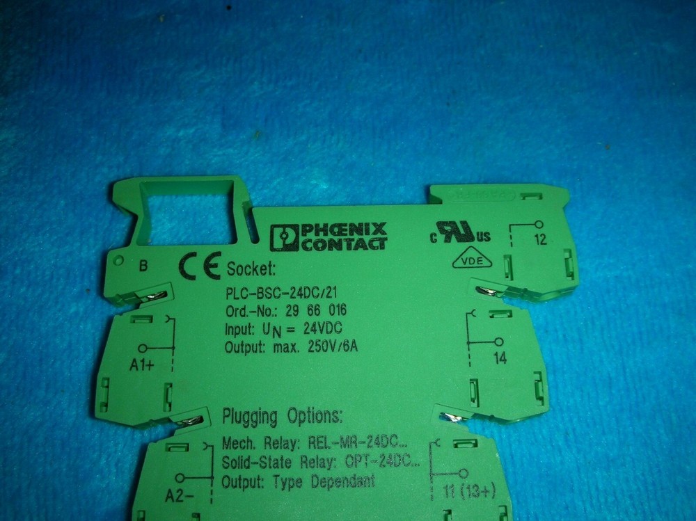 3PC USED PHOENIX PLC-BSC-24DC/21