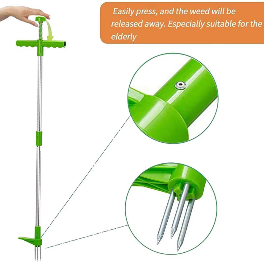 Weed Puller Long Handle Stand up Weeder Garden Weeding Tool Weed Hound Weed Pull