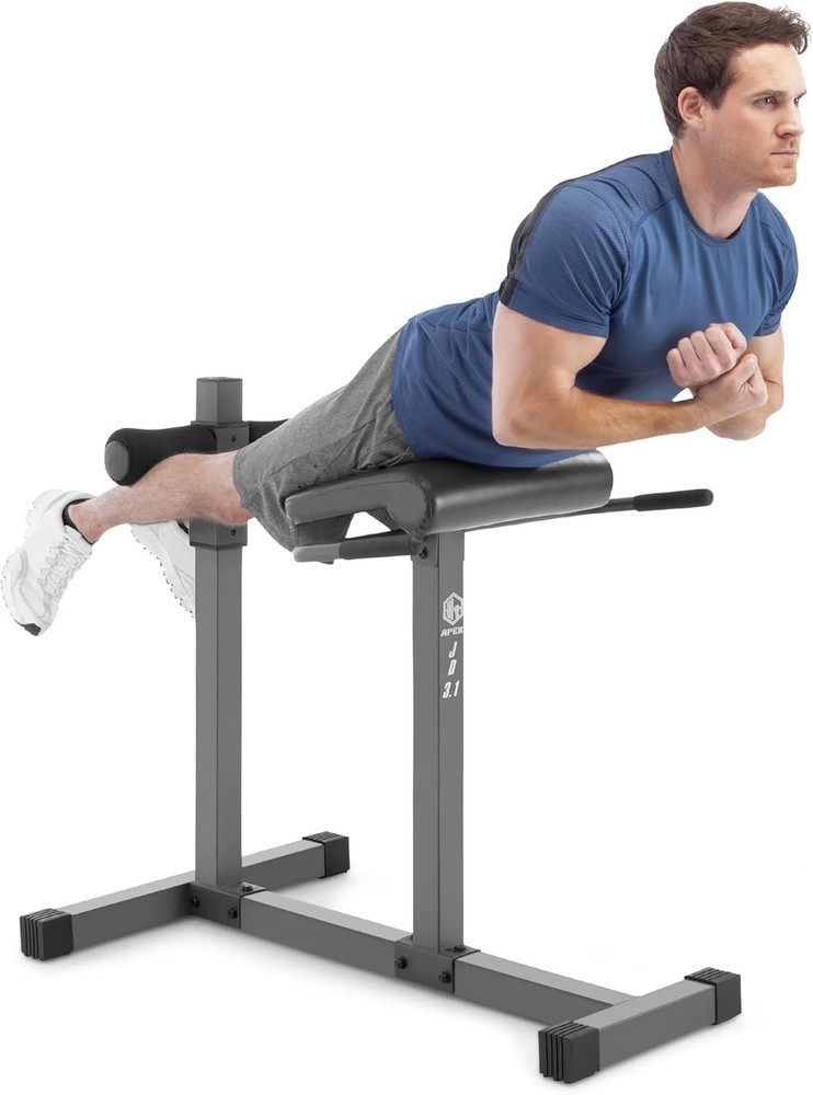 Iron Adjustable Hyper Extension Bench – Perfect for Core Conditioning