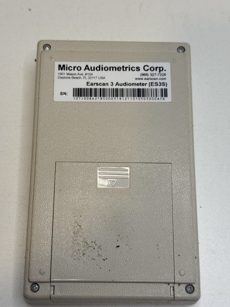 Micro Audiometrics Earscan 3 Screening Audiometer- 2 pack