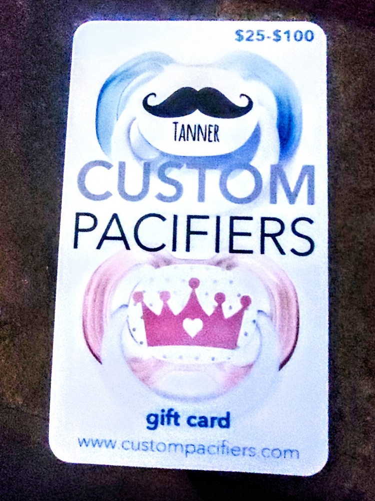 $30 Custom Pacifiers Gift Card
