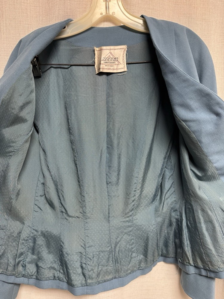 Vintage Delta Flight Attendant Uniform 1961