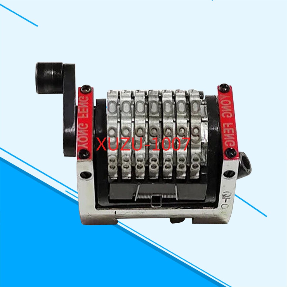 For Printing Machine GTO 7 Digits Mini Numbering Machine Horizontal Backward