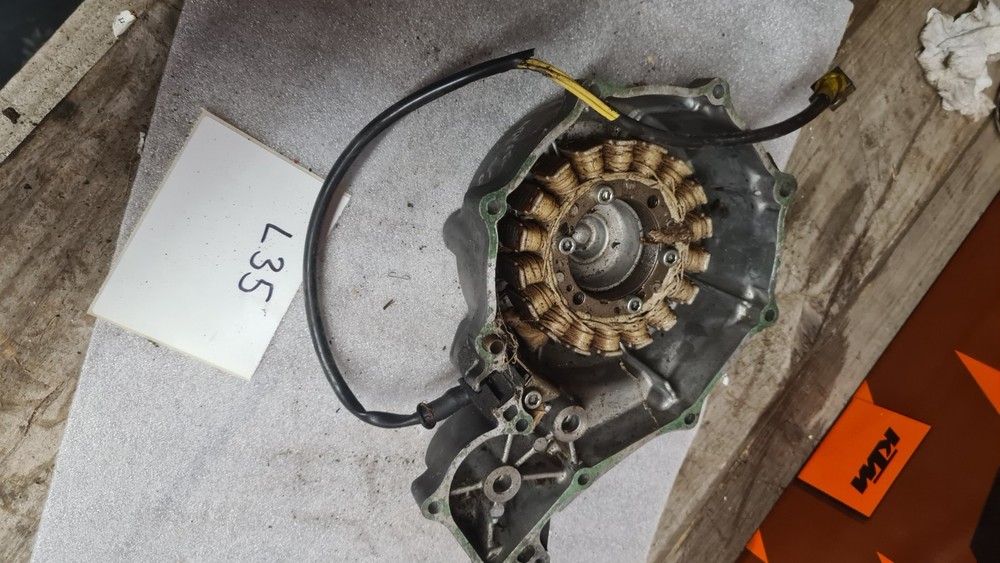 Honda NTV650 Generator Windings And Engine Cover