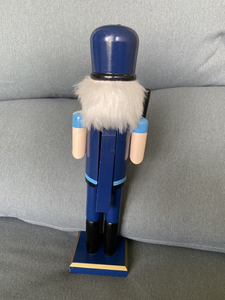 Policeman Wooden 14” Nutcracker