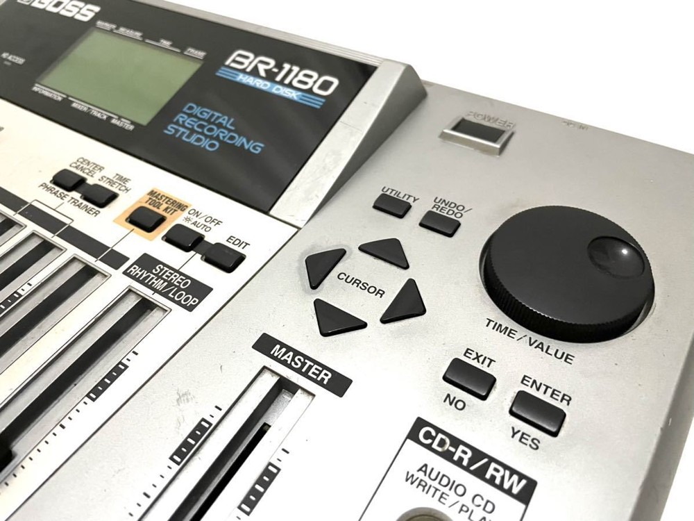 BOSS BR-1180 CD Digital Recording Studio Multi Track Recorder Tested