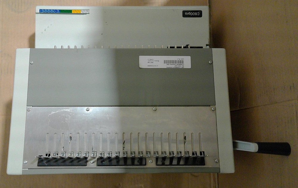 GBC COMBBIND C800PRO HEAVY- DUTY BINDING MACHINE