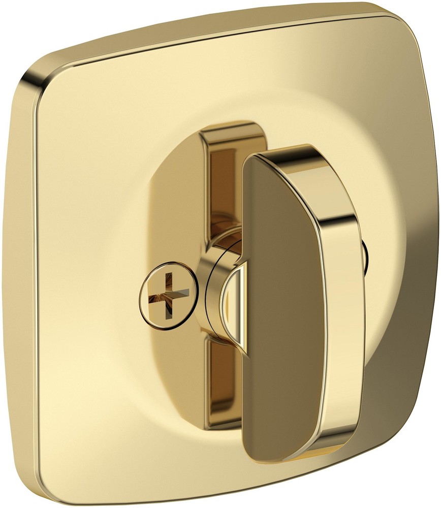 Baldwin SC.SSD Soft Square Solid Brass Single Cylinder Keyed - Bronze