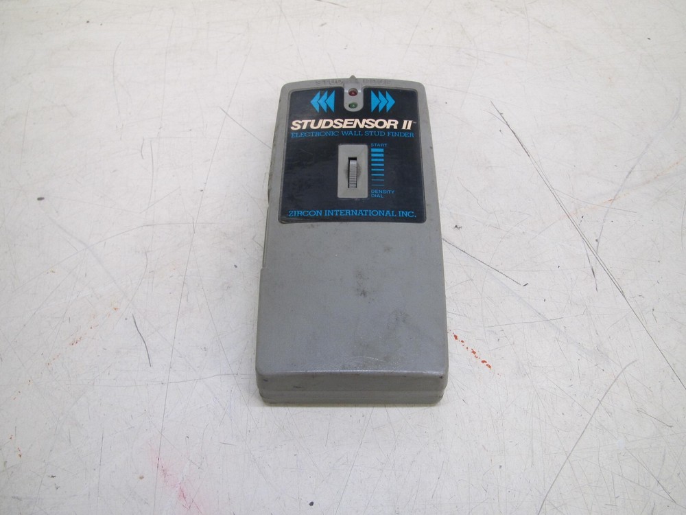Vintage Zircon Studsensor II 2 Stud Finder (Tested / Works)
