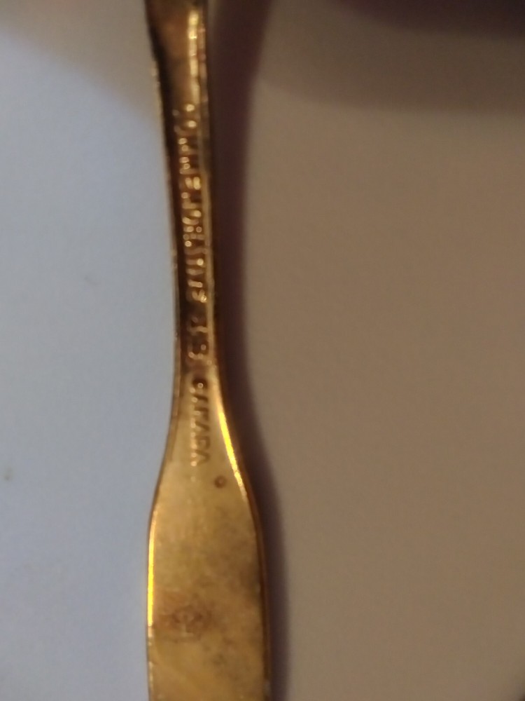 Vintage Commemorative Spoons. 2 Canada.
