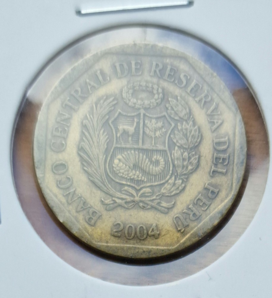 PERU 2004 20c Coin