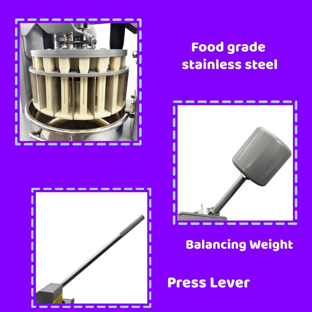 Manual Dough Divider Dough Cutter Commercial Bakery Dough Processing Machine