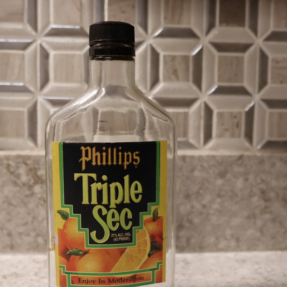 Phillips Triple Sec Liqueur - Empty Bottle - 375ml