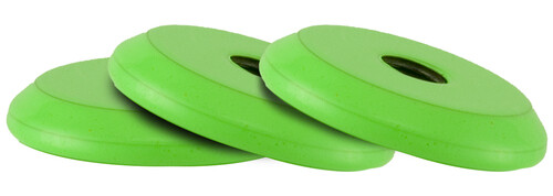 Spider Archery Stabilizer Weights, Green, 1oz, 3 Pack