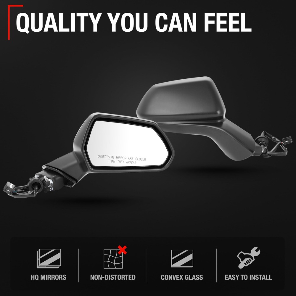 Chevrolet Camaro Passenger Side Mirror Replacement - Powered Adjustment, Non-...