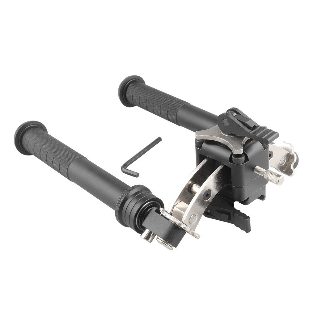 Multifunctional V10 Adjustable Left and Right Swing 20mm Quick Release Bipod