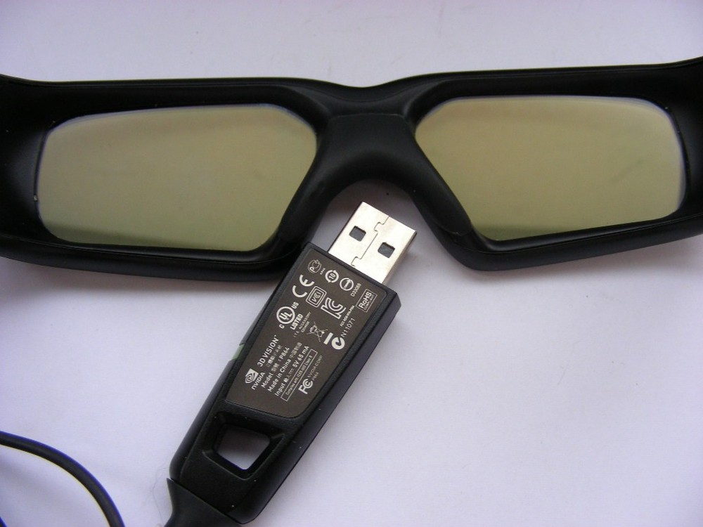 NVIDIA 3D Vision Wired Glasses