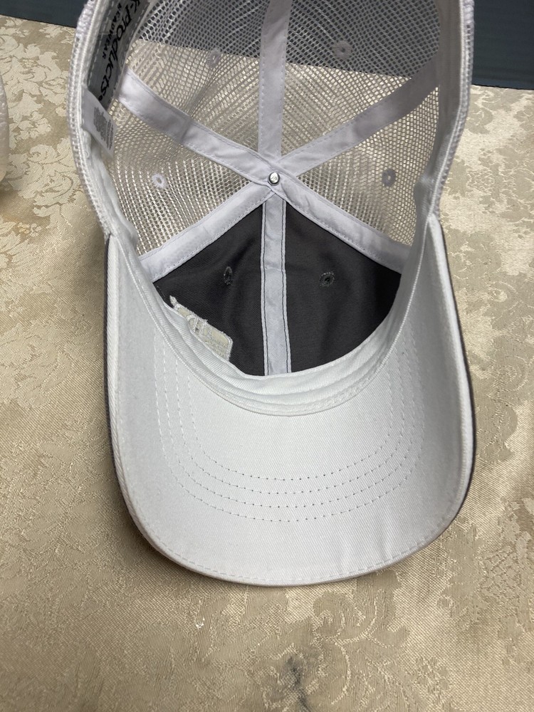 Agri Gold Academy Seed Hat/Cap Hook & Loop Mesh Back Embroidered Good Condition