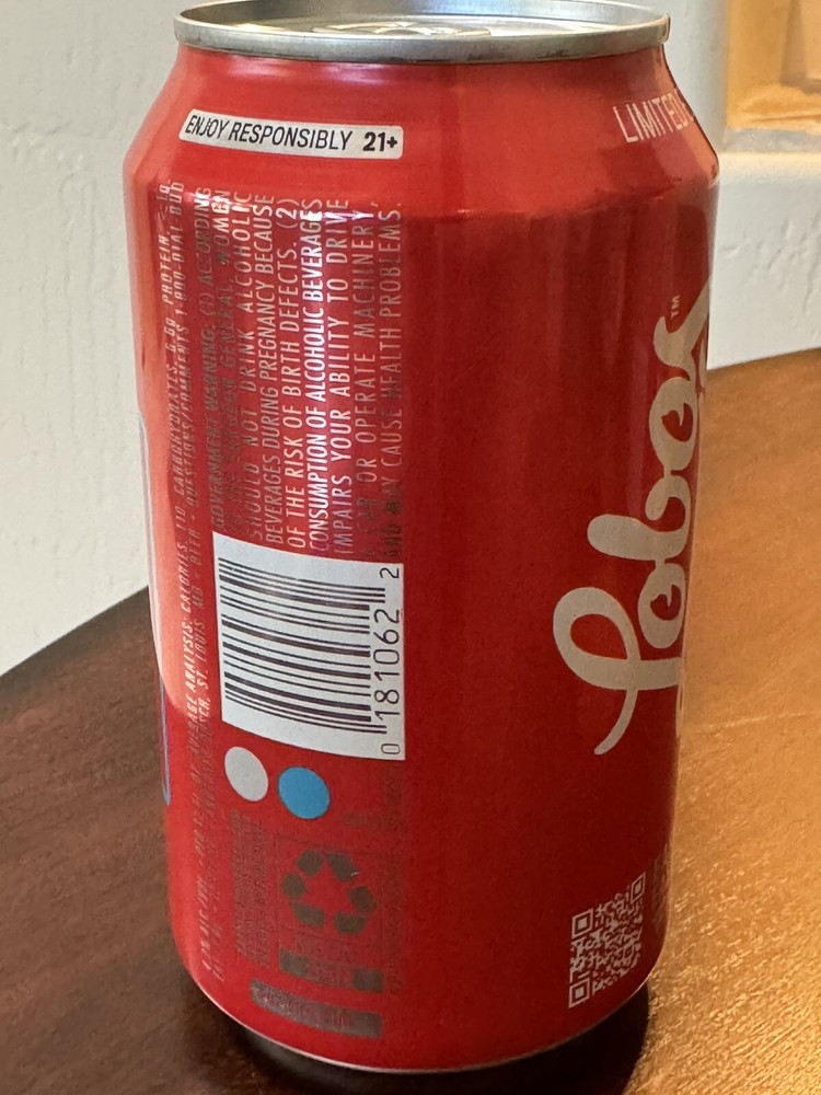 New Mexico Lobos Bud Light - limited edition empty Beer Can - Bottom Opened