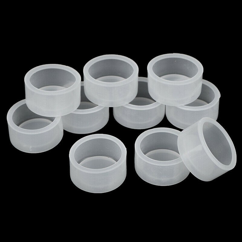 Push Button Switch Cover Clear Petroleum Reasonable Structure Rubber 10pcs