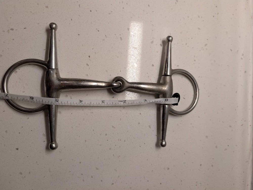 Used Full Cheek Snaffle Bit 5"