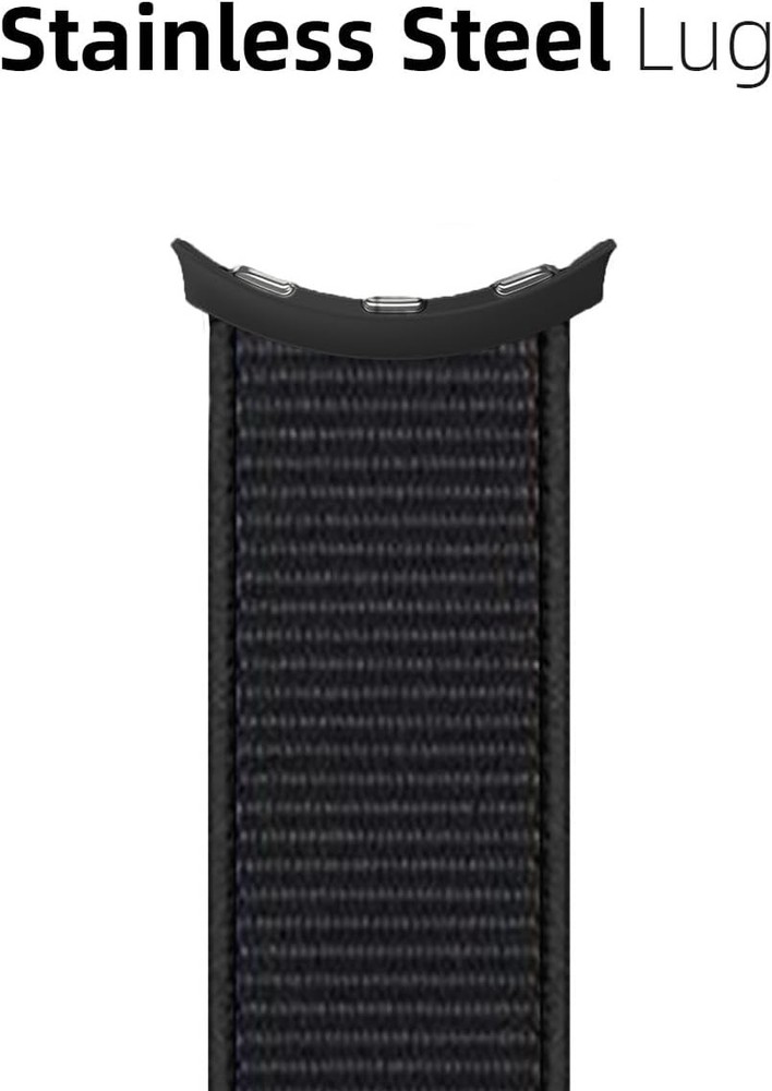 Adjustable Loop Nylon Straps for Google Pixel Watch 41mm - 2 Pack