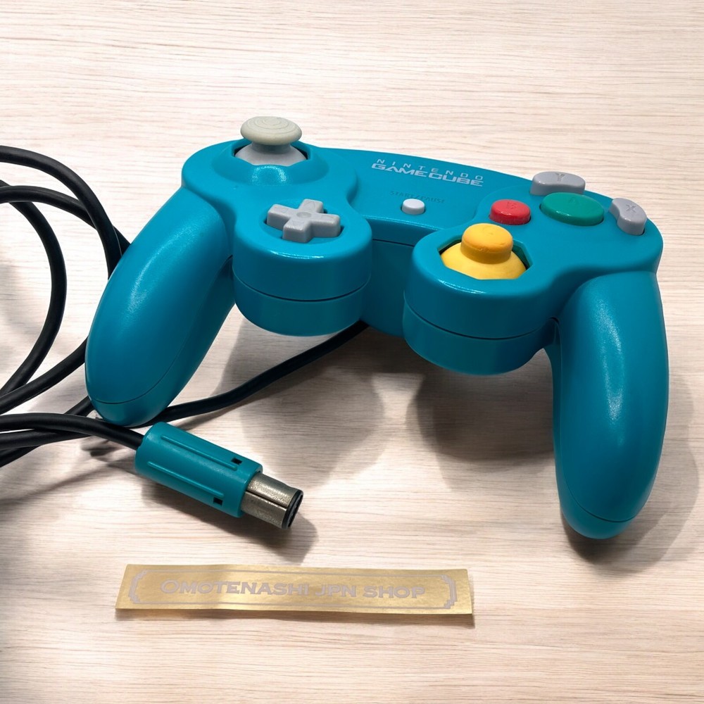 GameCube Controller Emerald Green Nintendo Official OEM Controller DOL-003