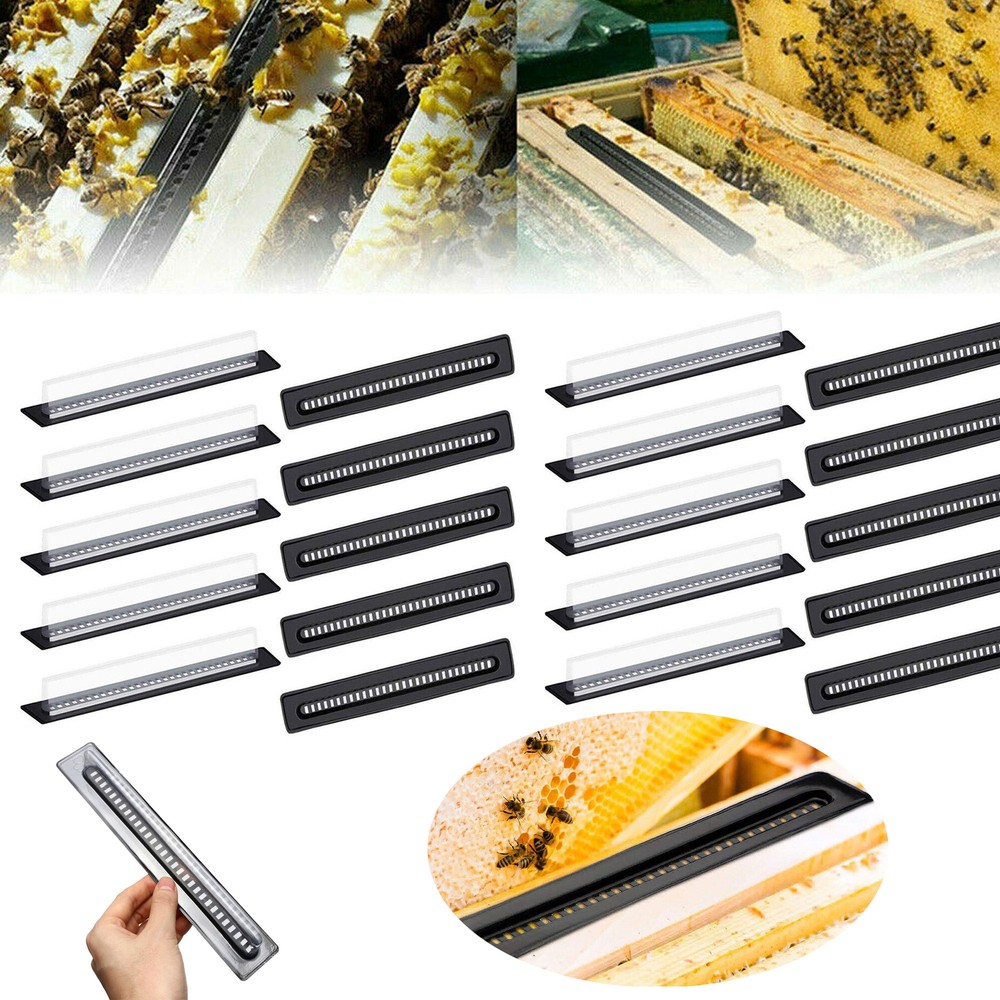 20pcs Plastic Small Bee Hive Beetle Blaster BeeHive Beetle Trap Beekeeping EOB