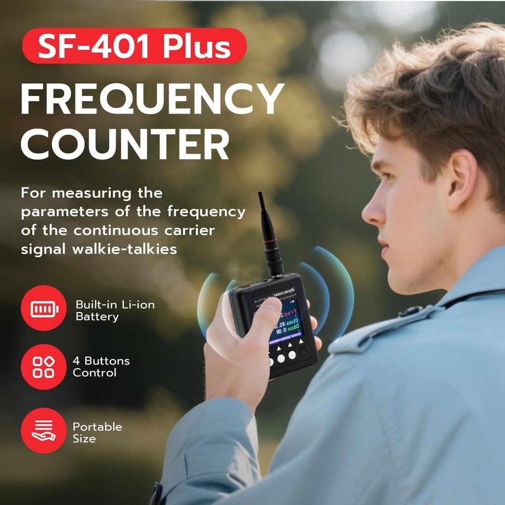 Mcbazel SF401 Plus Portable Frequency Counter