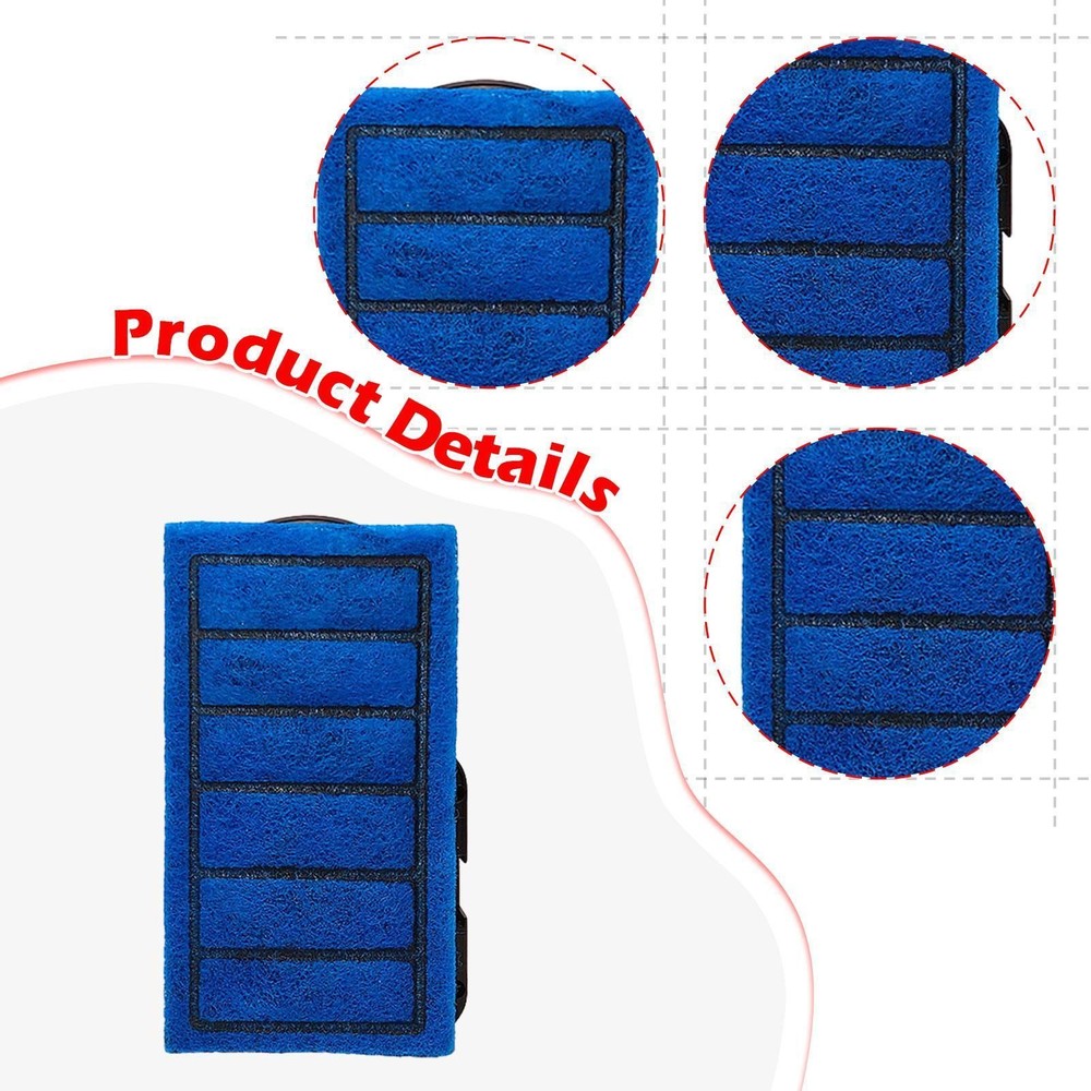 4x Turtle Tank Filter Cartridges Easy Installation High Performance Replace