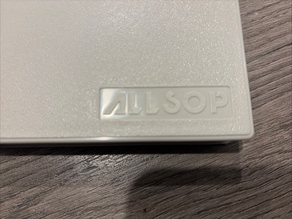 Vintage Allsop 3.5" Floppy Hard Disk Storage Case