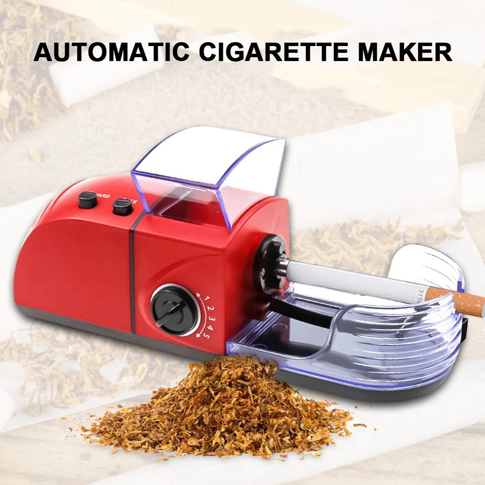 Injector Maker Tobacco Roller Cigarette Rolling Machine Automatic Electric DIY
