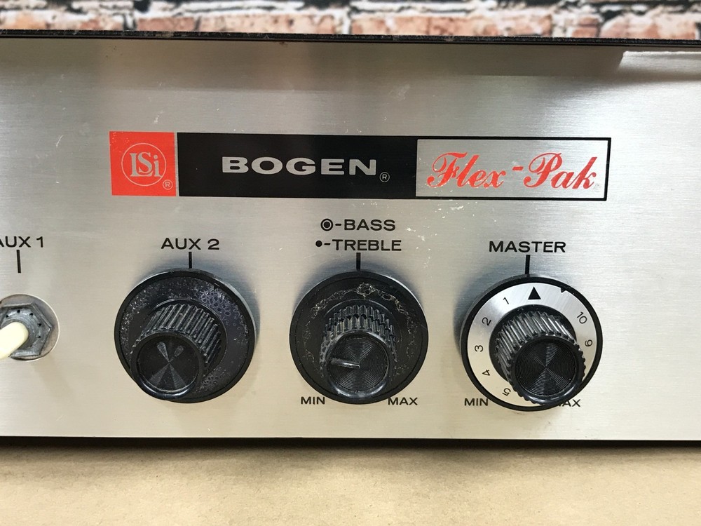 Bogen Flex-Pak Model CHS-100A Solid State Amplifier, Untested, AS-IS