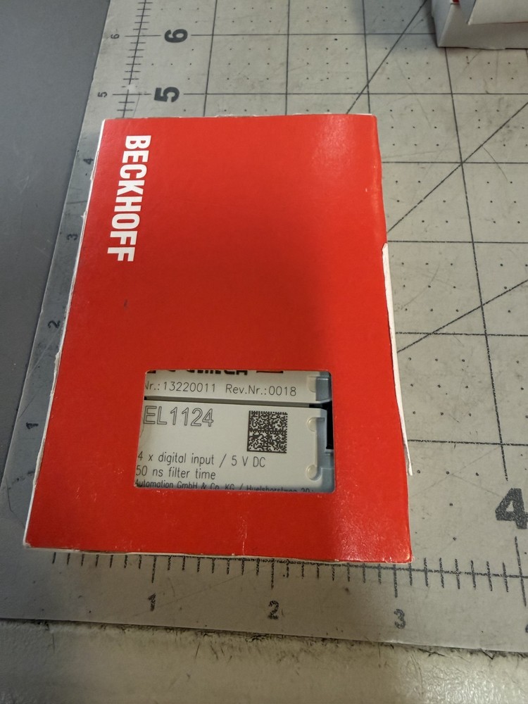 Beckhoff EL1124 4x Digital Input NEW