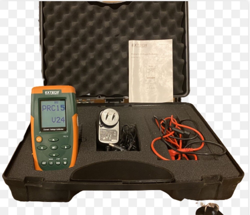 Extech PRC15 Current / Voltage Loop Calibrator Meter NIST Calibration Hand-held