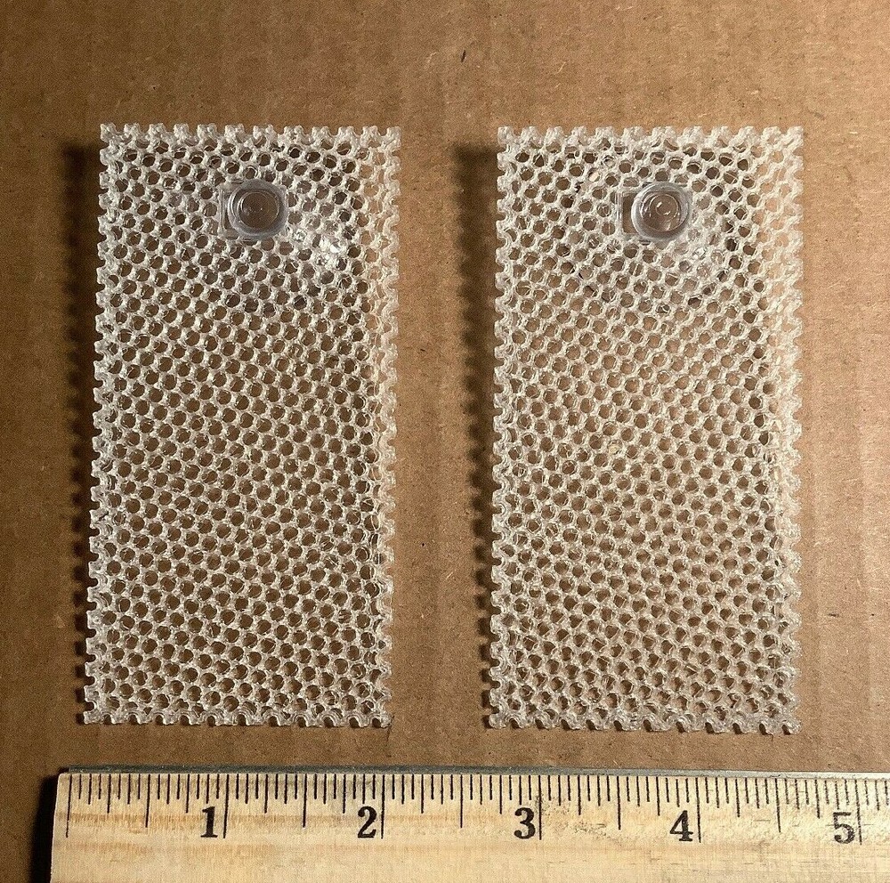 Moss Wall | 2" x 4" | 2 Pack | White | Great for Growing Moss