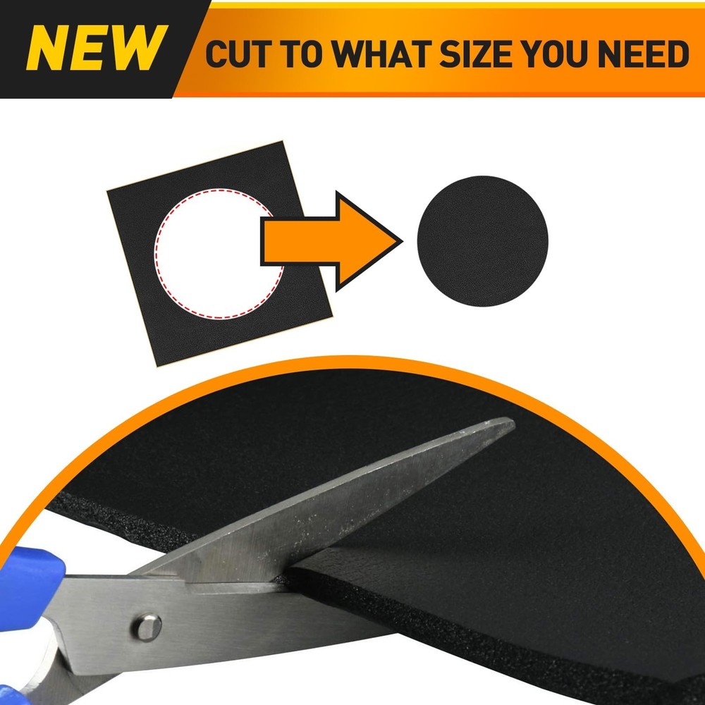 Foam Padding Sheet 3/4" Thick with Adhesive Backing Neoprene Insulation Foam ...
