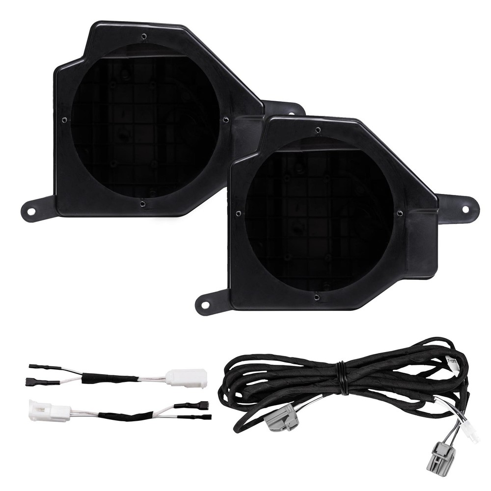 MB Quart 6.5" Front Dash Speaker Enclosures Wrangler/Gladiator 2018+
