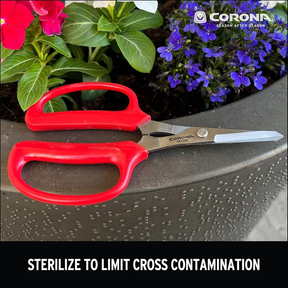 Corona FS 4130 Hydroponic Scissor Red
