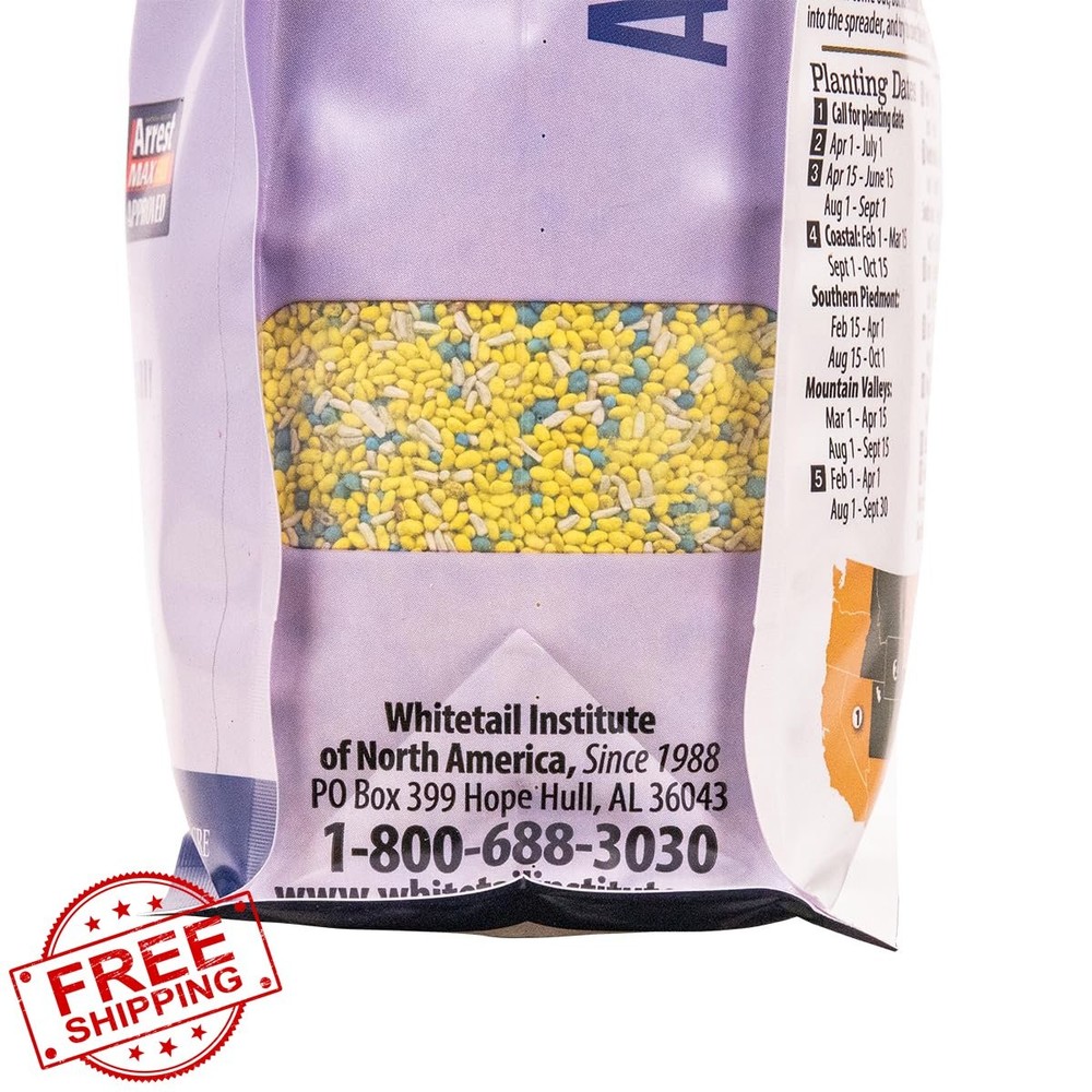 Whitetail Institute Alfa-Rack Plus Deer Food Plot Seed