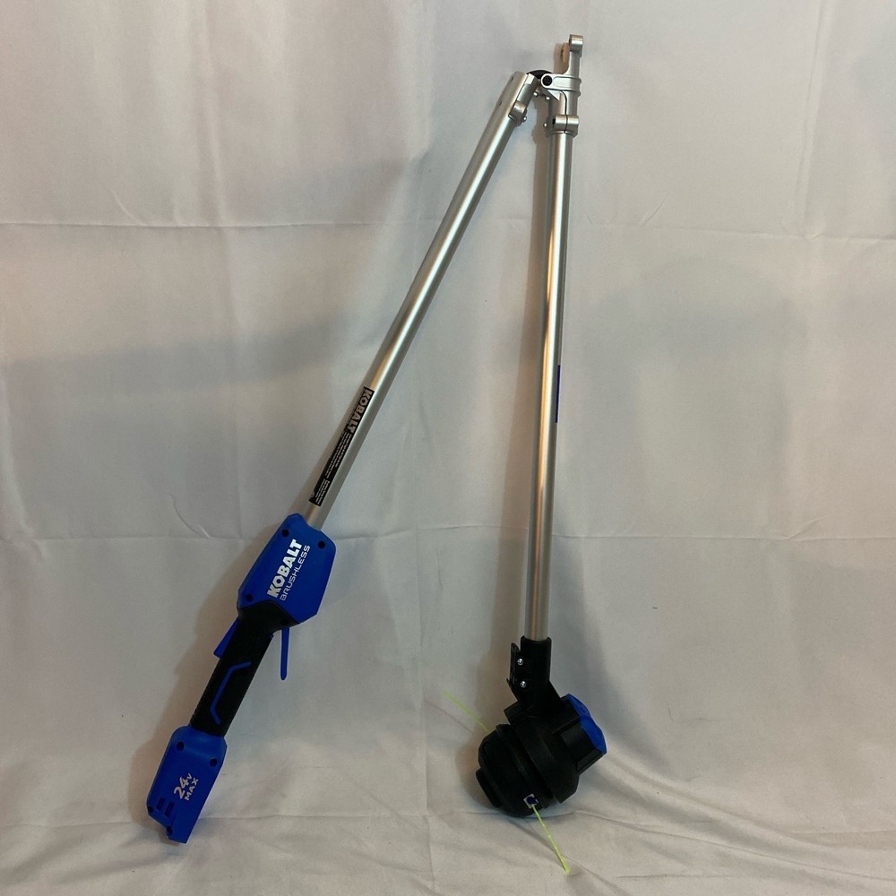 Kobalt 24V Brushless 12in String Trimmer Tool Only Blue/Silver